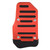 Alloy Nonslip Accelerator Pad Cover Brake Pedal Cover for Automatic Vehicles AT Car (Red)