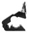 Motorcycle CNC Universal Aluminum Alloy Brake Stop Anti Theft Handlebar Grip Lock Lever(Black )