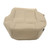 Front Driver Bottom Seat Cover PU Leather Car Seat Protector Replacement for Chevy Suburban 1999‑2002 Beige