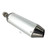 Motorcycle Exhaust Muffler Pipe Aluminum Exhaust Pipe for Dirt Bike with 110cc 125cc