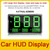 Car Headup Display GPS Digital Speedometer with 4.5 Inch LED Digital Display Support MPH KM/H Overspeed Alarm Fatigue Driving Reminder Speed/Mileage/Altitude/Time Display for Car Truck SUV Motorcycle