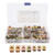 60Pcs U Nut Clip Kit Strong Rust Resistance High Elasticity M4 M5 M6 M8 U Nuts Set for Car Motorcycle