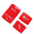 3 Pcs Gear Button Kit 6131 9252 912‑1 ESP Antislip Switch Sport Button Radar Sensor Key Replacement for F20 F21 F22 F23 Red