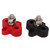 48V Battery Power Stud Red and Black Stainless Steel Post Single Stud Bus Bar Terminal Block for RV Truck Boat 5/16in (M8)