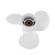 11‑3/4in 10in Aluminium Alloy Boat Outboard Propeller 3 Blades 13T RH Replacement for Yamaha Engines 25‑60HP