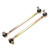 Front Tie Rod Ball Joiner 240mm Tie Rod Ends Ball Joints Fit for 50cc 70cc 90cc 110cc 125cc