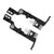 Pair of Headlight Mounting Bracket Holder Right Left 68222826AB Fit for Dodge Ram 1500 2500 3500