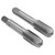 2pcs High Speed Steel Metric Thread Tap Straight Flutes Thread Tapping Tool Hand Thread TapM18x2.5