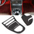 2Pcs Console Gear Shift Panel Cover Trim for Mercedes Benz E class W213 16-18 Oak Wood