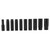 10pcs 1/2in Deep Drive Impact Socket Set 6‑Point 8‑24mm Carbon Steel Auto Repairing Tool