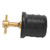 Marine Boat Brass T Handle Drain Plug Strong Structure Twist Turn and Seal Design Rubber Plugs for Yachts Ships 1.25inch