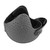 Universal Motorcycle Scooter PU Leather Open Face Half Helmet (Ostrich Grey L)