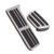 2PCS Gas Brake Accelerator Pedal Cover Anti Slip Foot Pedal Pads for Camry Avalon ES LS RAV4