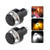 2PCS Motorcycle LED Turn Signal Light Universal High Brightness DC 12V 6000K White and Yellow Light for Motorbike