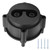 Club Car Charger Receptacle 48V JR1‑H6181‑02‑00 Modification Replacement for G19 G22 Electric
