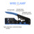 RJ45 Crimping Tool Kit, RJ-11, 6P/RJ-12, 8P/RJ-45 Crimp, Cut and Strip Tool with 25PCS RJ45 CAT5 CAT5e Connectors, 20PCS Covers,1 Network Cable Tester and 1 Wire Stripper