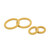 4pcs Turbo Pedestal O Ring Gaskets F4TZ‑6N653‑A Replacement for Ford 7.3L Powerstroke Diesel Engines 1994‑2003