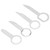 4pcs Car Radio Removal Key Tool Set Universal Stainless Steel CD Player Release Keys Tools Replacement for Ford