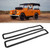 2pcs Car Defender Bulkhead Vent Seal Rubber Decoration Accessory Fit for Land Rover MUC4299
