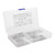 120pcs Cotter Pin Assortment Stainless Steel Clips 6 Specifications Universal Car Hardware