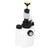 Brake Clutch Fluid Bleeding Tool with 3L Fluid Pump 1L Refill Bottle Universal Bleeder Tool Set