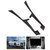 2pcs Carbon Fiber Interior Center Control Cover Trim Fit for Infiniti Q50 Q60 13-19