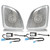 64 Color Tweeter Cover With LED Ambient Lighting Replacement for Mercedes‑Benz GLE GLS‑Class W167 X167 2020 Onwards