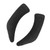 Pair Door Armrest Suede Cover Interior Panel Decor Trim Fit for 1 Series F20 F21 2011‑2019Dull Grey