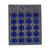 20pcs Wheel Lug Nuts M12x1.5 Thread 1.3in Height 7075-T6 Aluminum Locking Lug NutsBlue