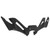 Motorcycle Front Windshield Fairing Extension Carbon Fiber Style Replacement for R25 R3 2019+