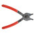 Bending Snap Ring Pliers Anti Slip Insulated Vinyl Handle Ergonomic Universal Repairing Tool7in/17.8cm