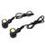 Front Rear Turn Signal Lights LED Indicators Amber Yellow DC 12V Universal for Scooter Sports Motorcycle Type 3