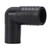 Bilge Pump Drain Connector 360° Rotatable ABS Drain Hose Fitting for G1100 Bilge Pump Black