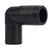 Bilge Pump Drain Connector 360° Rotatable ABS Drain Hose Fitting for G1100 Bilge Pump Black
