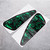 2Pcs Universal Waterproof Colorful 3D Stickers Decals Motorcycle Decoration