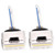 2pcs D1S Headlight Bulb 12V 35W 8000K 7000LM High Brightness Fog Light Bulb IP67 Waterproof