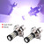 2 Pcs H4 12V‑24V 80W Car High Power Bright LED Fog Daytime Light Bulbs