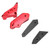 4pcs Engine Guard Sliders Crash Pad Protection Fit for Yamaha YZF R3 14-17 (Red)