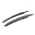 2Pcs Carbon Fiber Headlight Lamp Eyebrow Eyelids Decoration Trim Fit for MK6