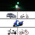 2pcs Motorcycle Wheel Light Waterproof Flash Tyre Valve Cap Light for Car Bike BicycleColorful Light