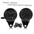 12V Motorcycle 13000 RPM Tachometer Km/h Speedometer Dual Odometer Gauge with LED Backlight Signal Lights