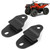 2pcs Exhaust Muffler Pipe Bracket Hangers 2GU-14771-00-00 Fit for Yamaha Banshee 350 YFZ350 1987-2006