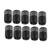 10 Pieces Skull Pattern Car Wheel Tire Valve Stem Caps Universal for Cars SUVs Bikes Trucks Motorcycles Black