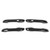 Car Exterior Door Handle Panel Carbon Fiber Style Outer Handle Cover Trim Sticker Replacement for Kia Niro SG2 2021 and Later