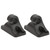 2PCS Sun Visor Mount Bracket Clip 94473143900 Black Compact Structure Scratch Resistant Fit for 924 944 968