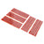 Tyre Repair Plugs Natural Rubber Strips Puncture Recovery Universal for Cars MotorcycleBrown