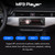 Single Din Car Stereo Receiver BT MP3 Player FM Radio Support Hands-Free Calls U-Disk/TF Card/AUX-in with Remote Controller