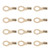 6GA Wire Lugs Copper 12mm Inner Diameter Ring Cable Terminal Ends Connector for Distribution Box Vehicle