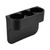 Car Seat Drink Cup Holder Beverage Can Bottle Food Mount Stand 3-in-1 Storage Shelf Black