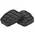 2pcs Rubber Brake Clutch Pedal Pads Covers 321721173 Replacement Black Car Parts